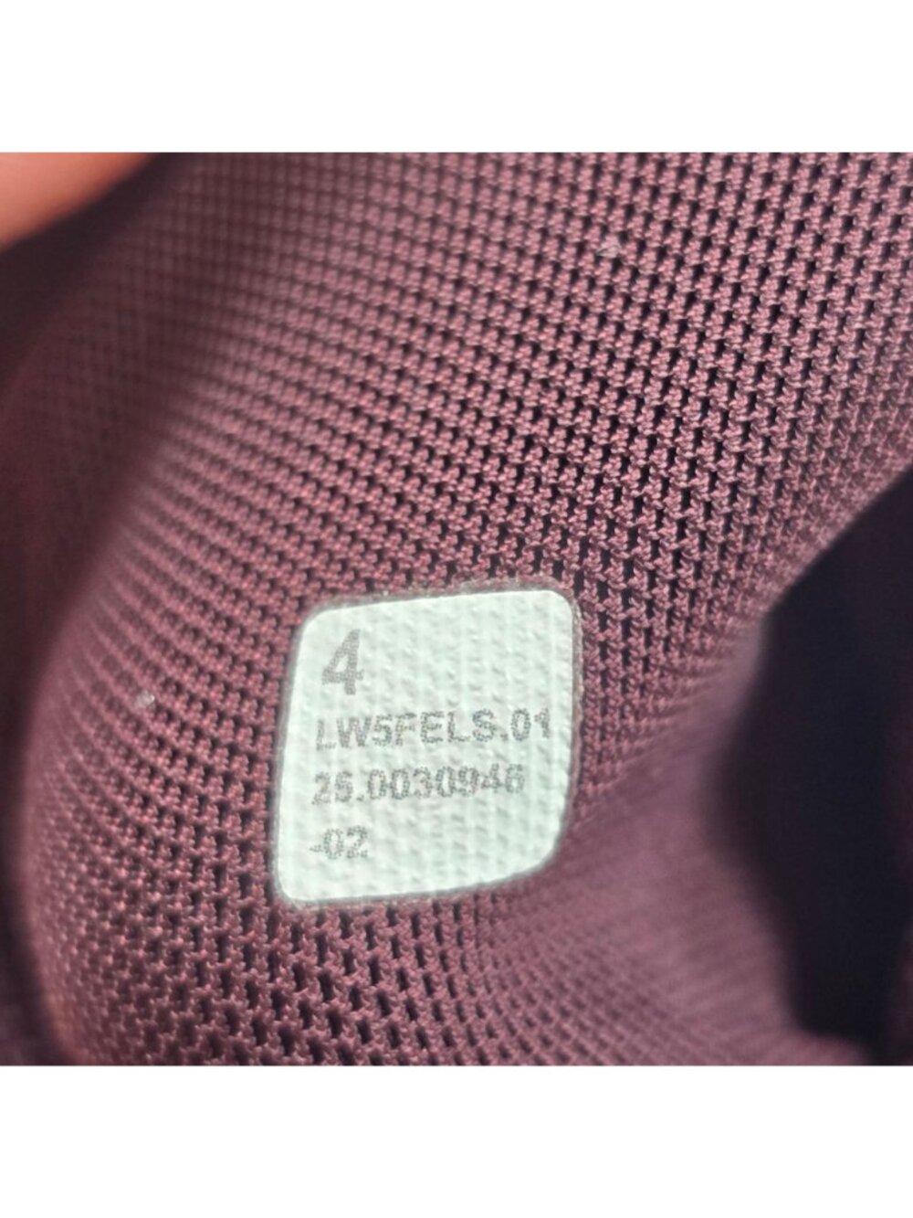 Lululemon Leggings Size 4 Burgundy Full-Length Yoga Pants - Picture 3 of 6
